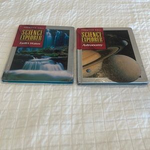 Science explorer bundle 2 astronomy & Earth’s waters science hardback textbooks